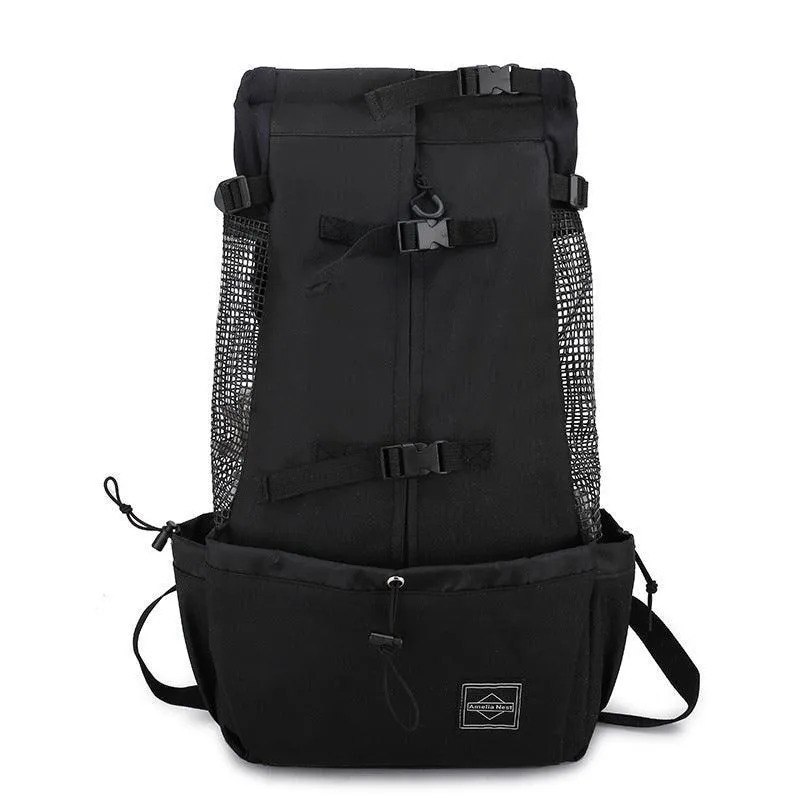 Double Shoulder Portable Pet Dog Carrier Backpack - Travel In Style