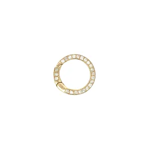 Double Sided Round Diamond Push Lock