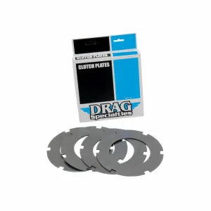Drag Specialties - Twin Steel Clutch Plates - Harley Big Twin 1968-1984 - 4 pack