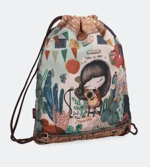 Drawstring backpack