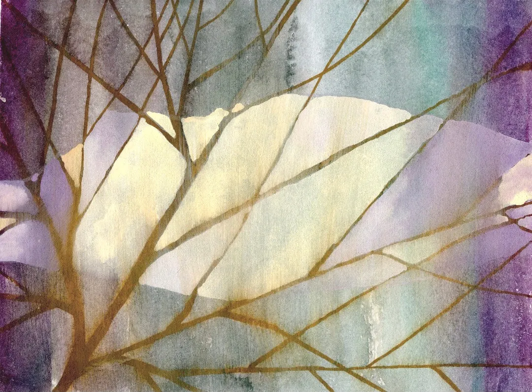 Drift   Original Painting by Nancy Tobin - Small Landscape Artwork