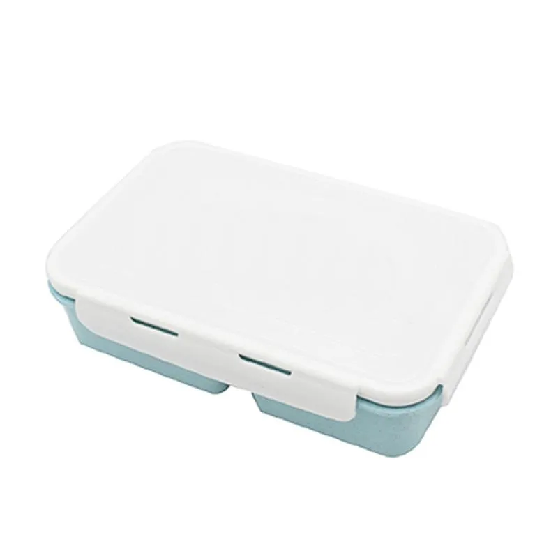 Dual Compartment Snap Lock Lunch Box