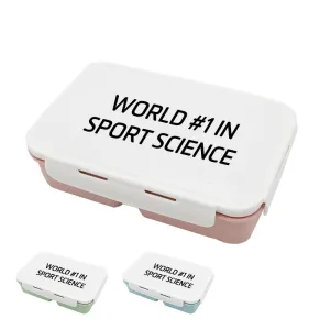 Dual Compartment Snap Lock Lunch Box