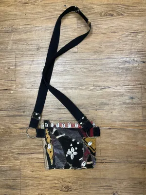 DVIA SMALL MUDCLOTH CROSSBODY PURSE