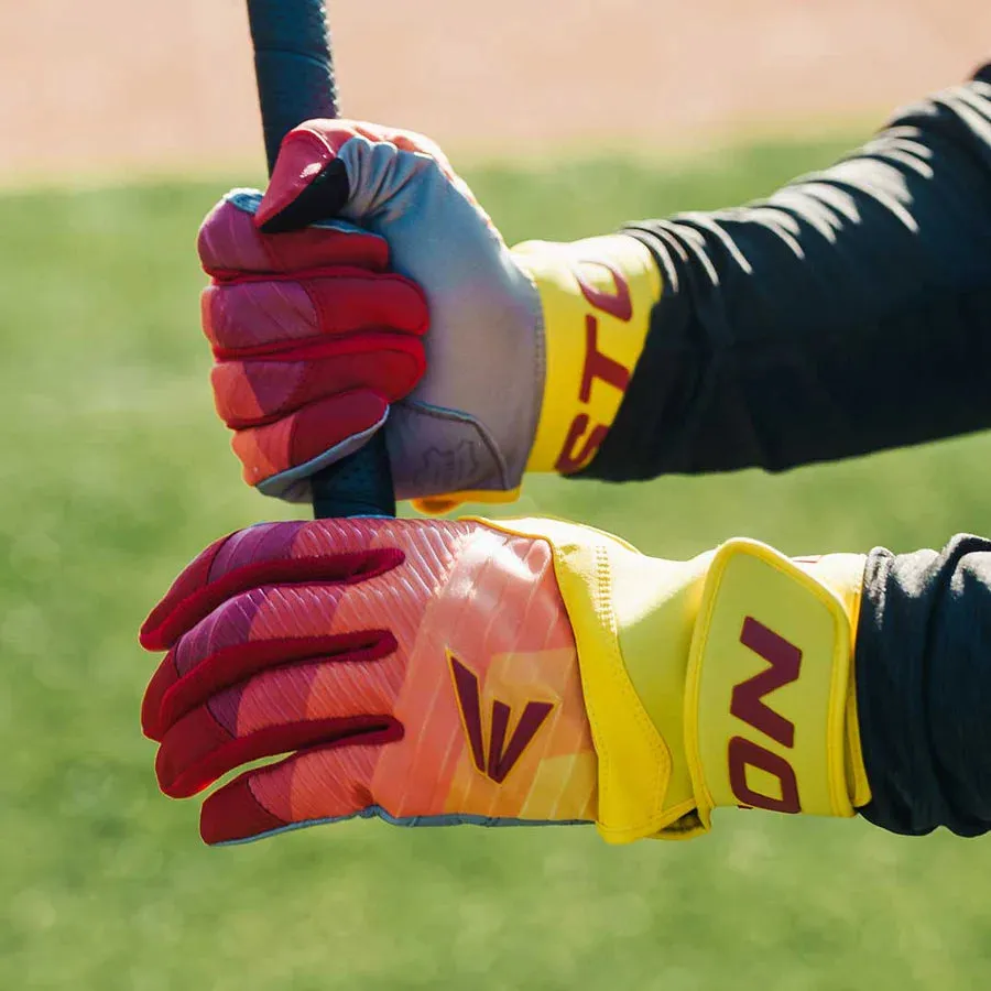 Easton Walk Off Hype Fire Junior Batting Gloves W025YBG