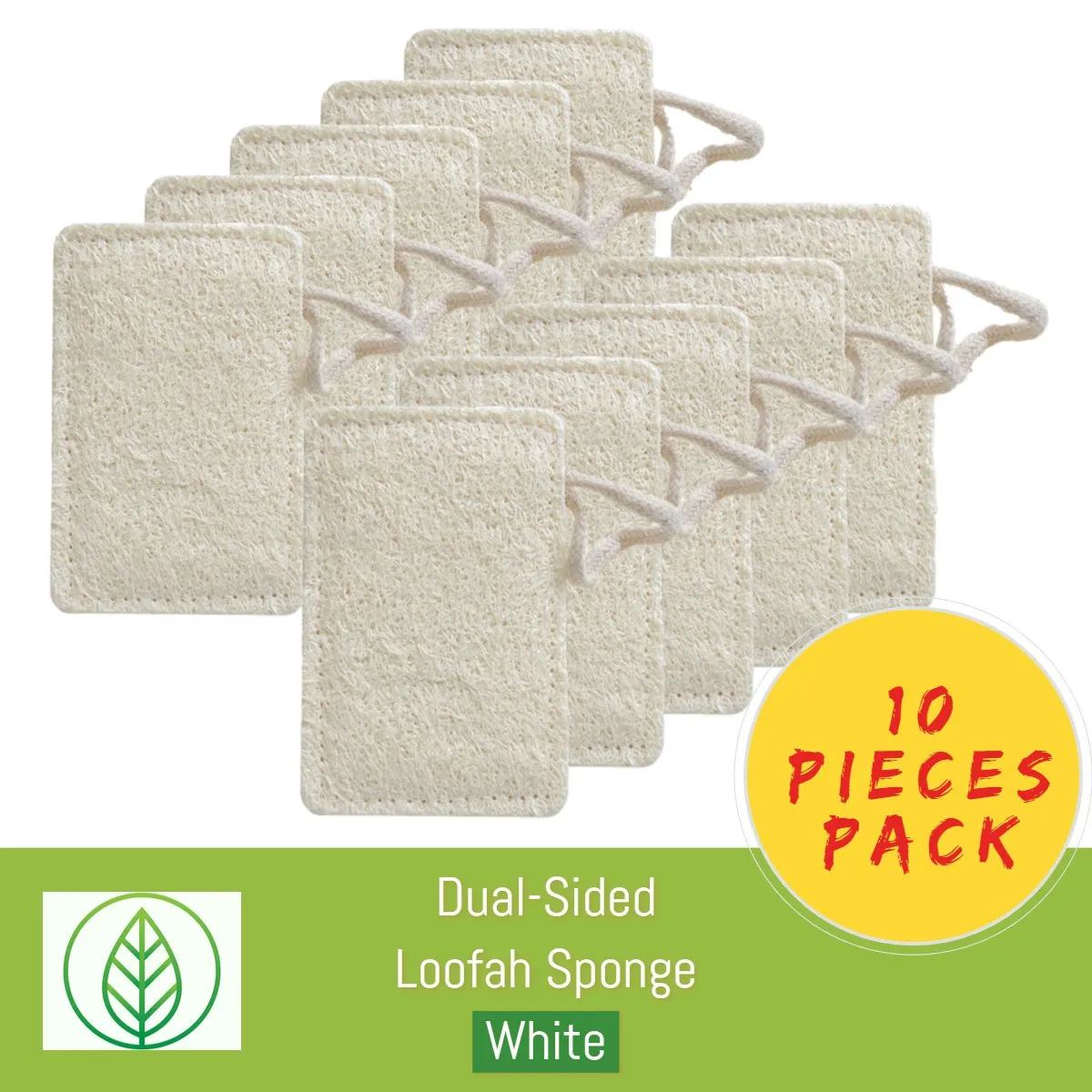 Eco-Friendly Loofah Sponge – for Bathtime Exfoliation or as a Kitchen Scrubber