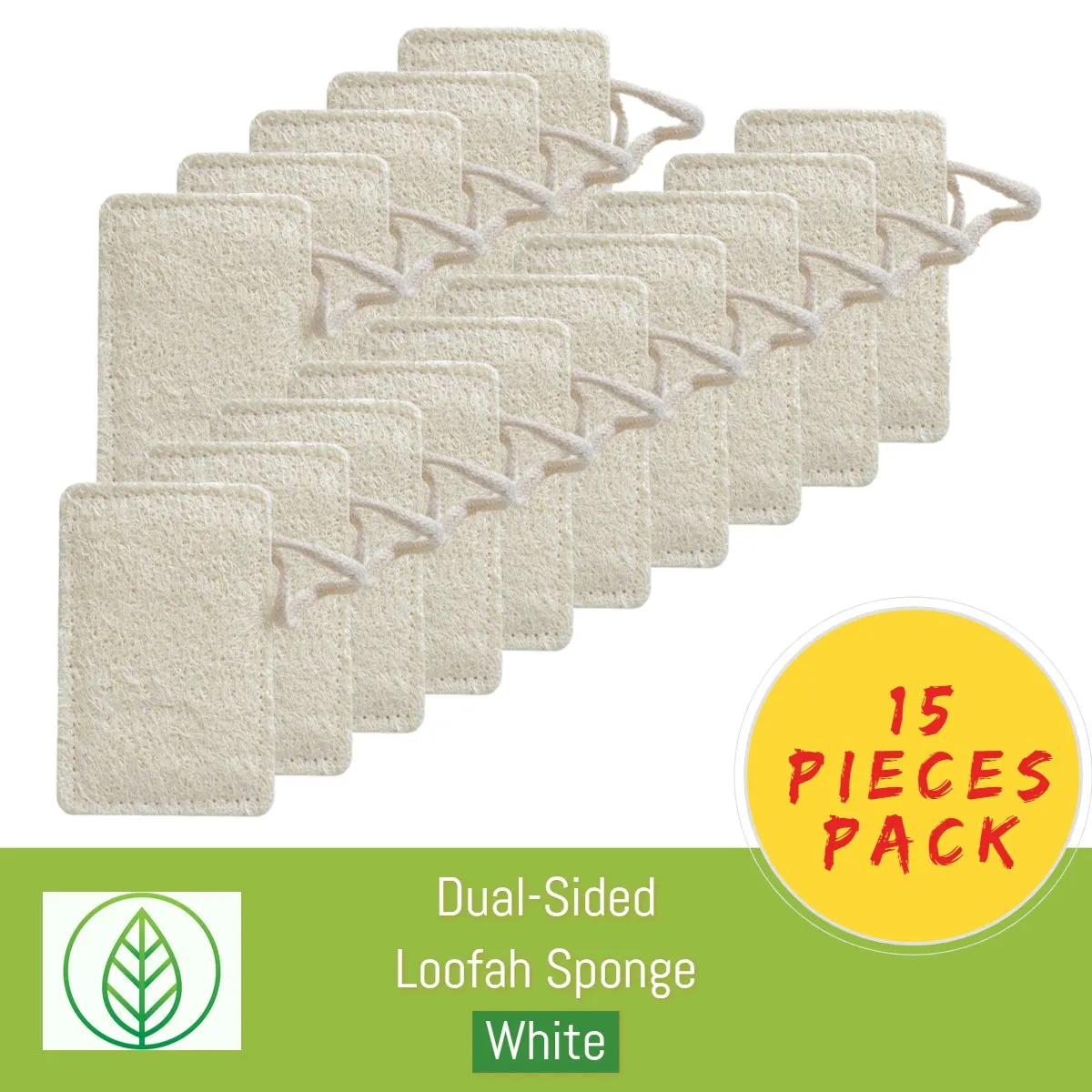 Eco-Friendly Loofah Sponge – for Bathtime Exfoliation or as a Kitchen Scrubber