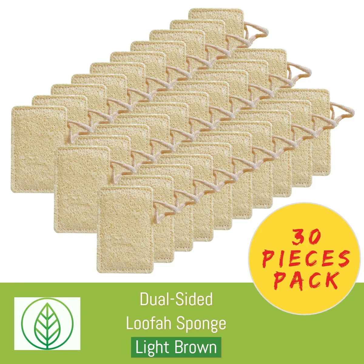 Eco-Friendly Loofah Sponge – for Bathtime Exfoliation or as a Kitchen Scrubber