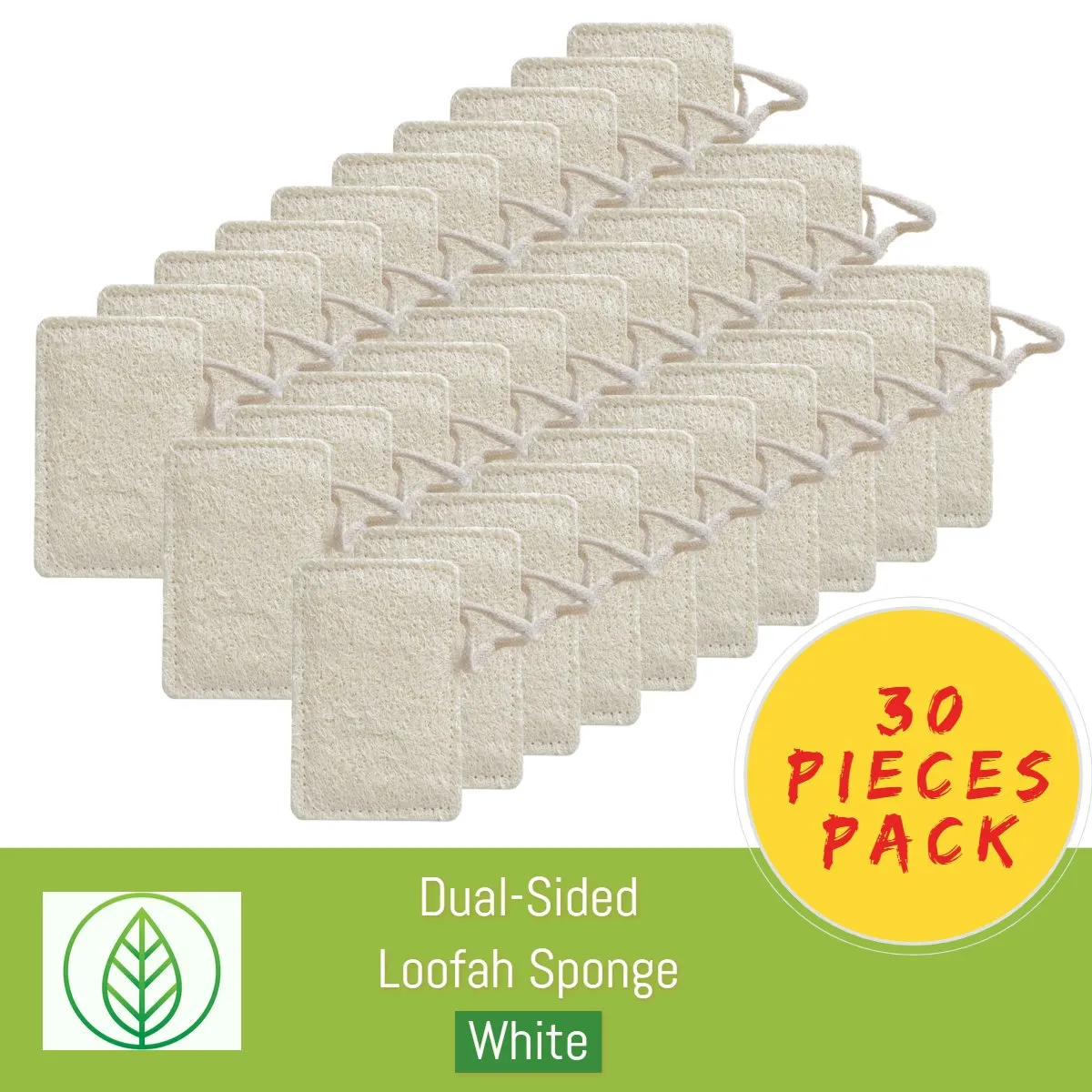 Eco-Friendly Loofah Sponge – for Bathtime Exfoliation or as a Kitchen Scrubber