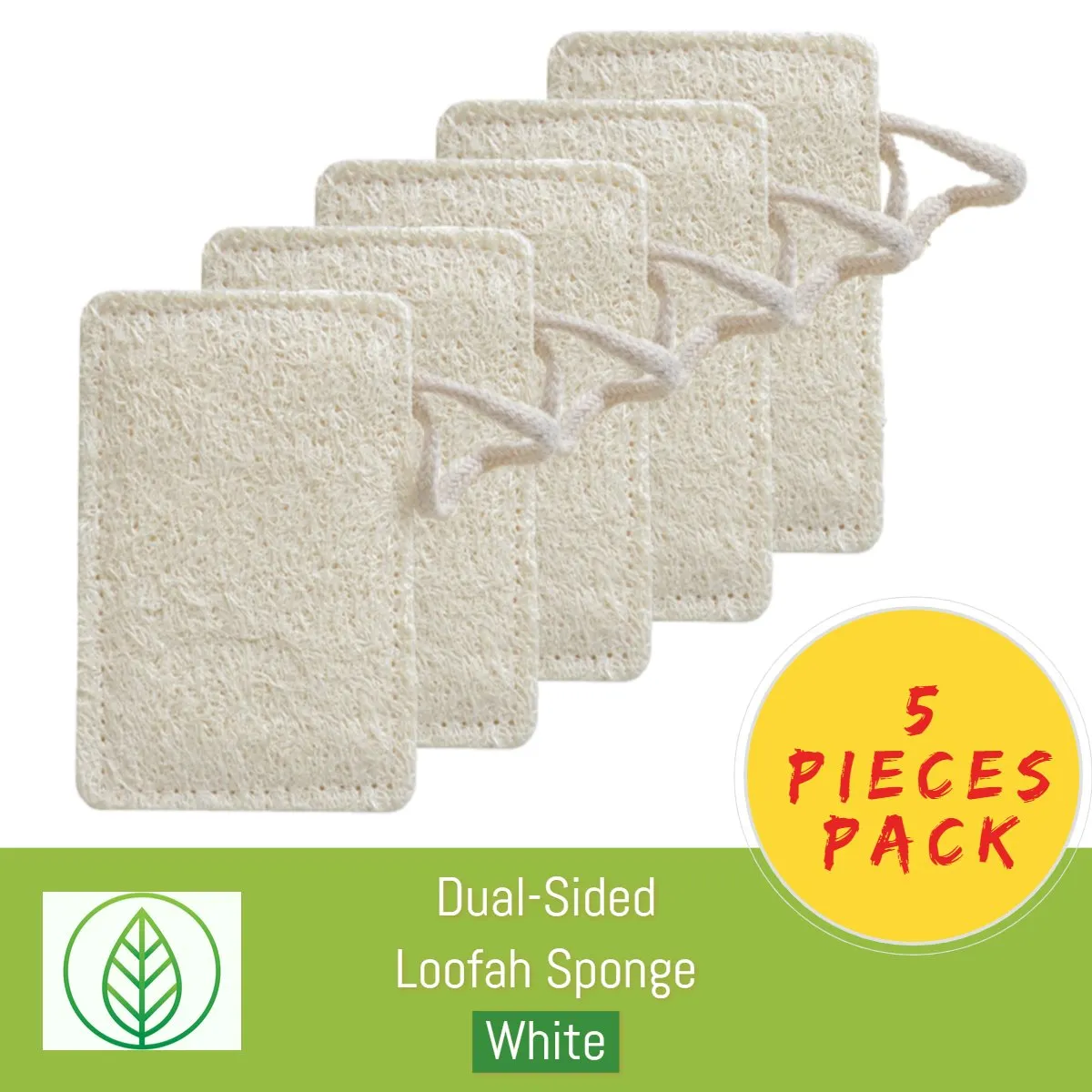 Eco-Friendly Loofah Sponge – for Bathtime Exfoliation or as a Kitchen Scrubber