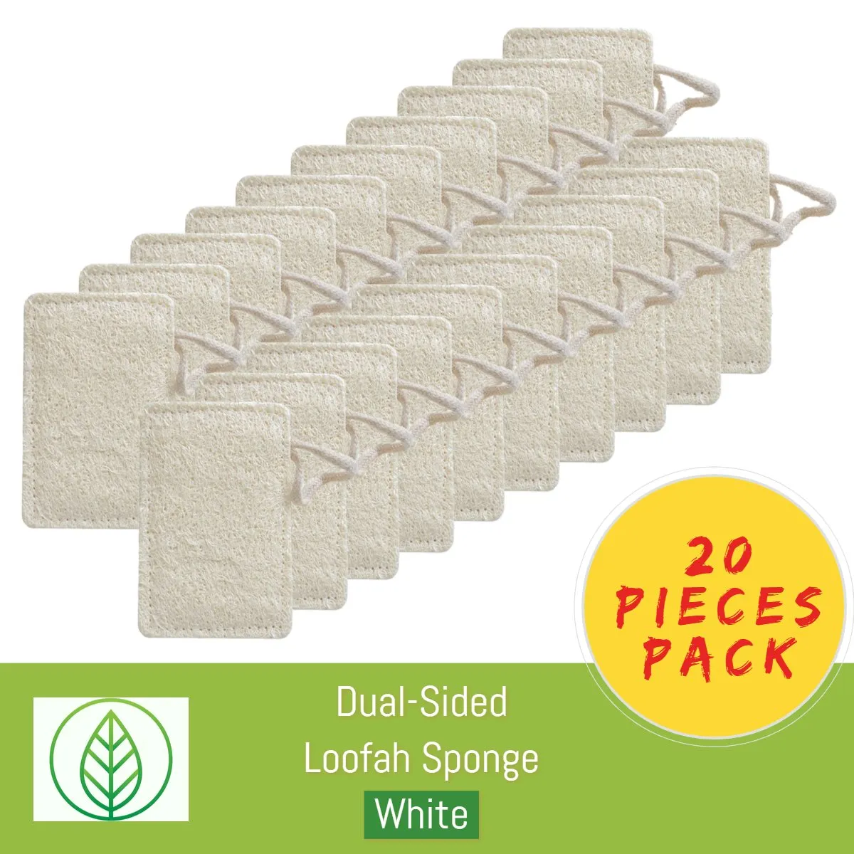 Eco-Friendly Loofah Sponge – for Bathtime Exfoliation or as a Kitchen Scrubber