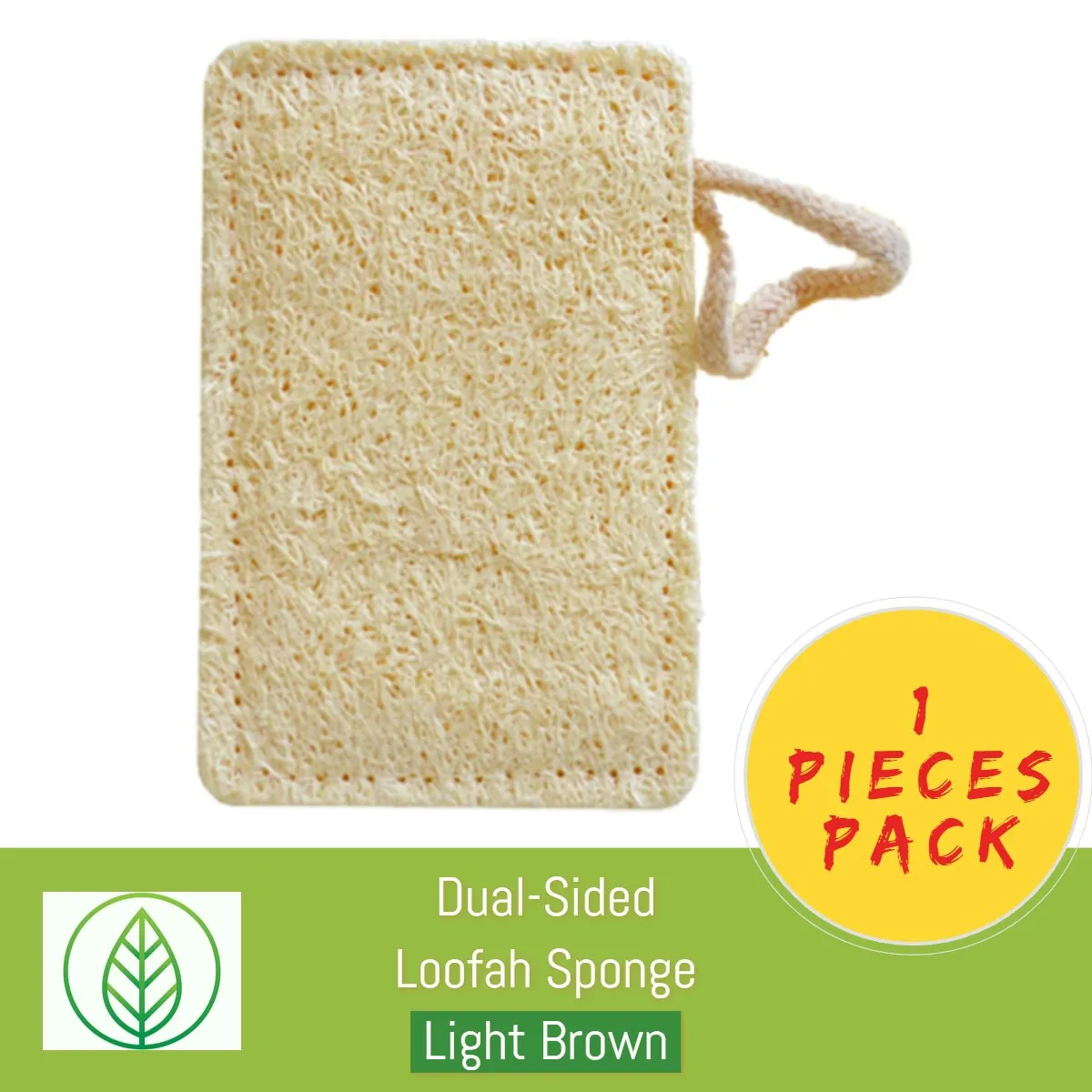 Eco-Friendly Loofah Sponge – for Bathtime Exfoliation or as a Kitchen Scrubber