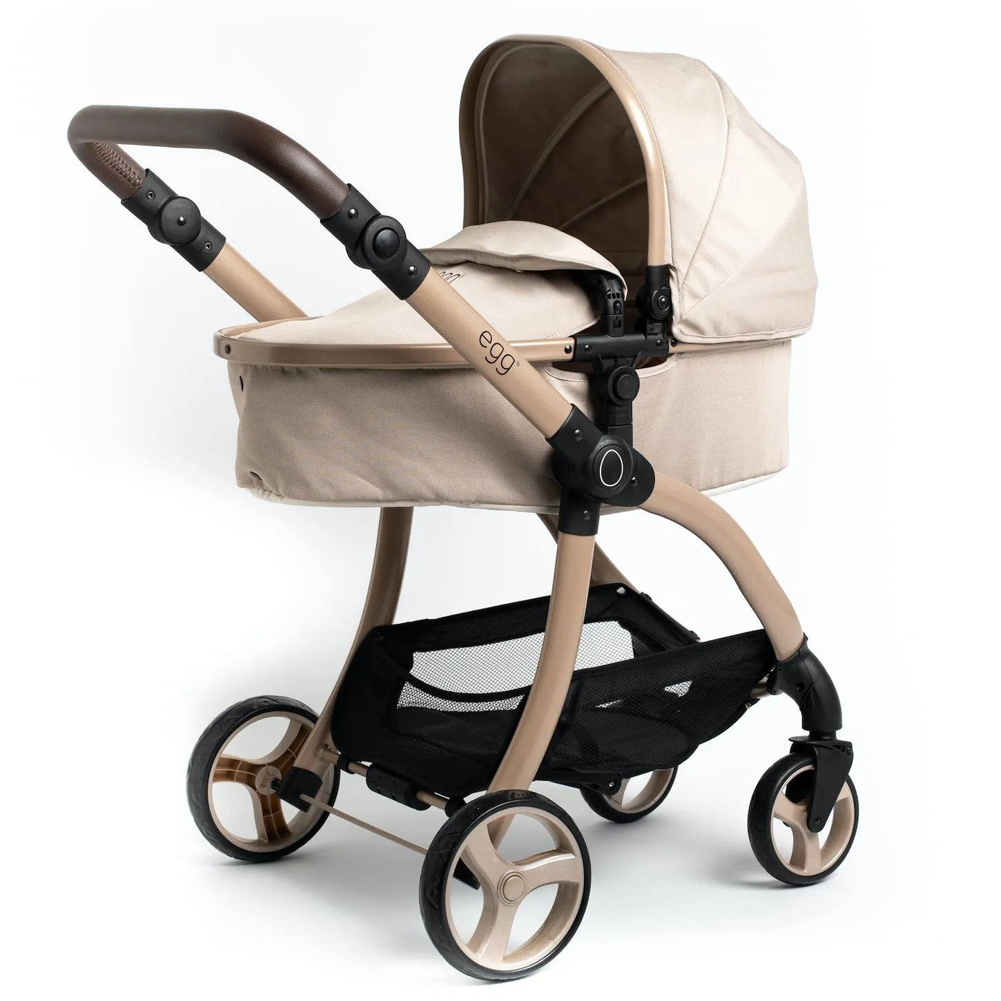 Egg dolls pram Feather
