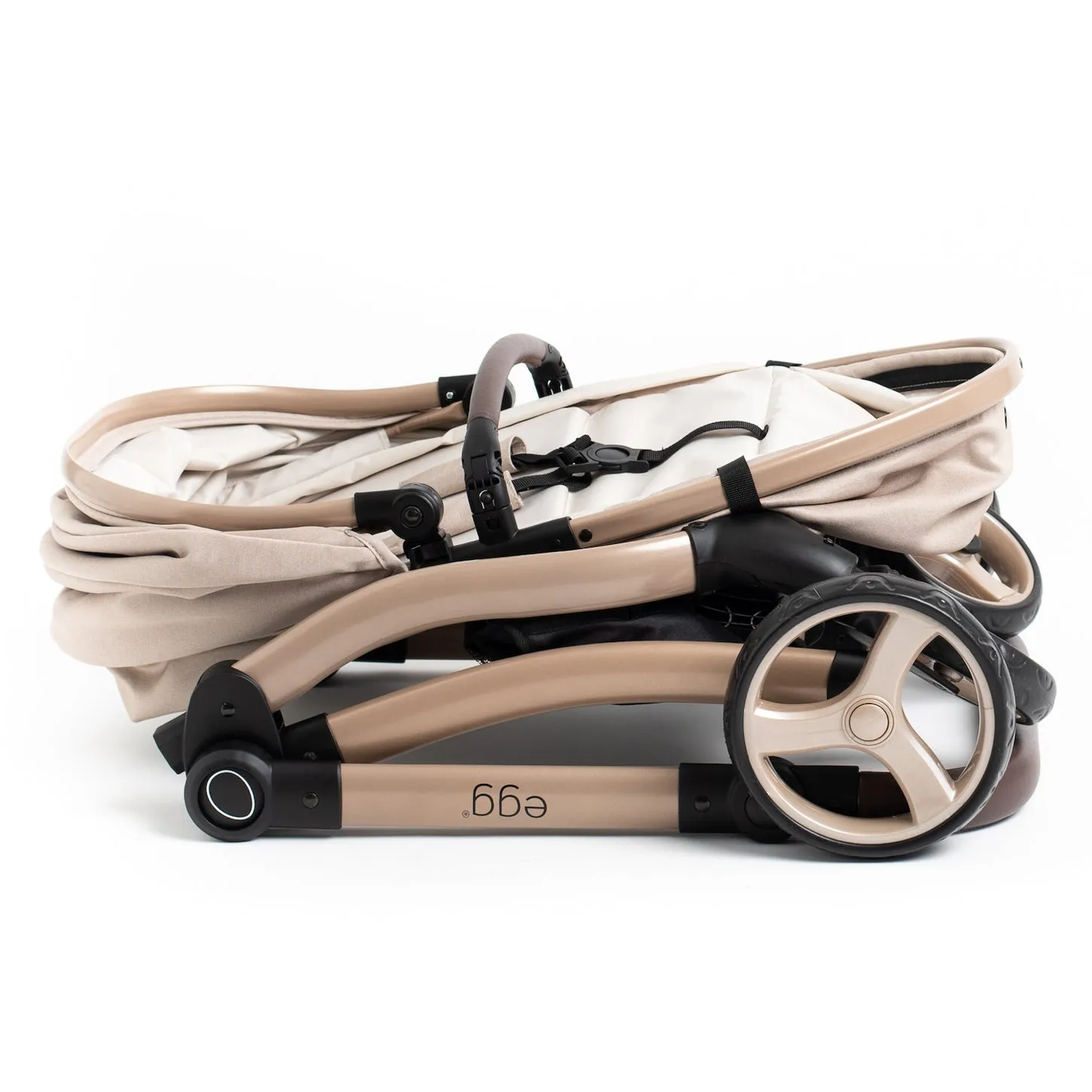 Egg dolls pram Feather