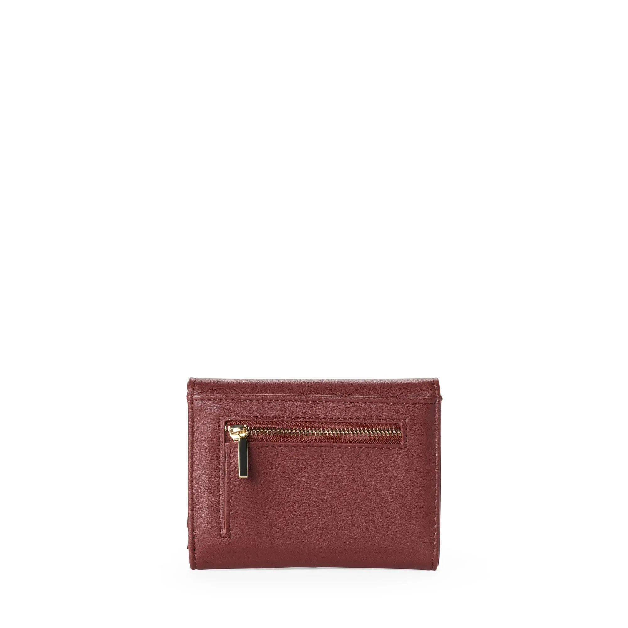 Eli Vegan Leather Wallet | Auburn