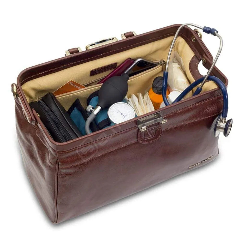 Elite Bags CLASSYS Compact Leather Briefcase Doctors Bag