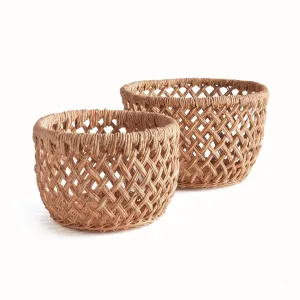 Emlyn Baskets, Set Of 2
