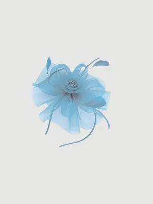Emma Fascinator Powder Blue