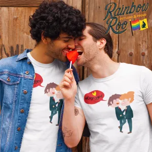 Engayged Gay Engagement T-Shirt Unisex (G003)