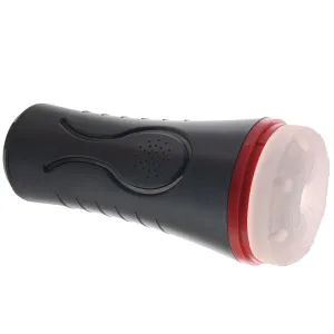 Envy Clear Clutch Textured Stroker Vibe