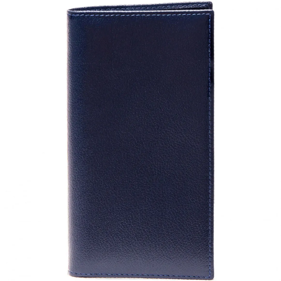 Ettinger Capra Coat Wallet, Goat Leather, 8 Card Slips in Marine Blue