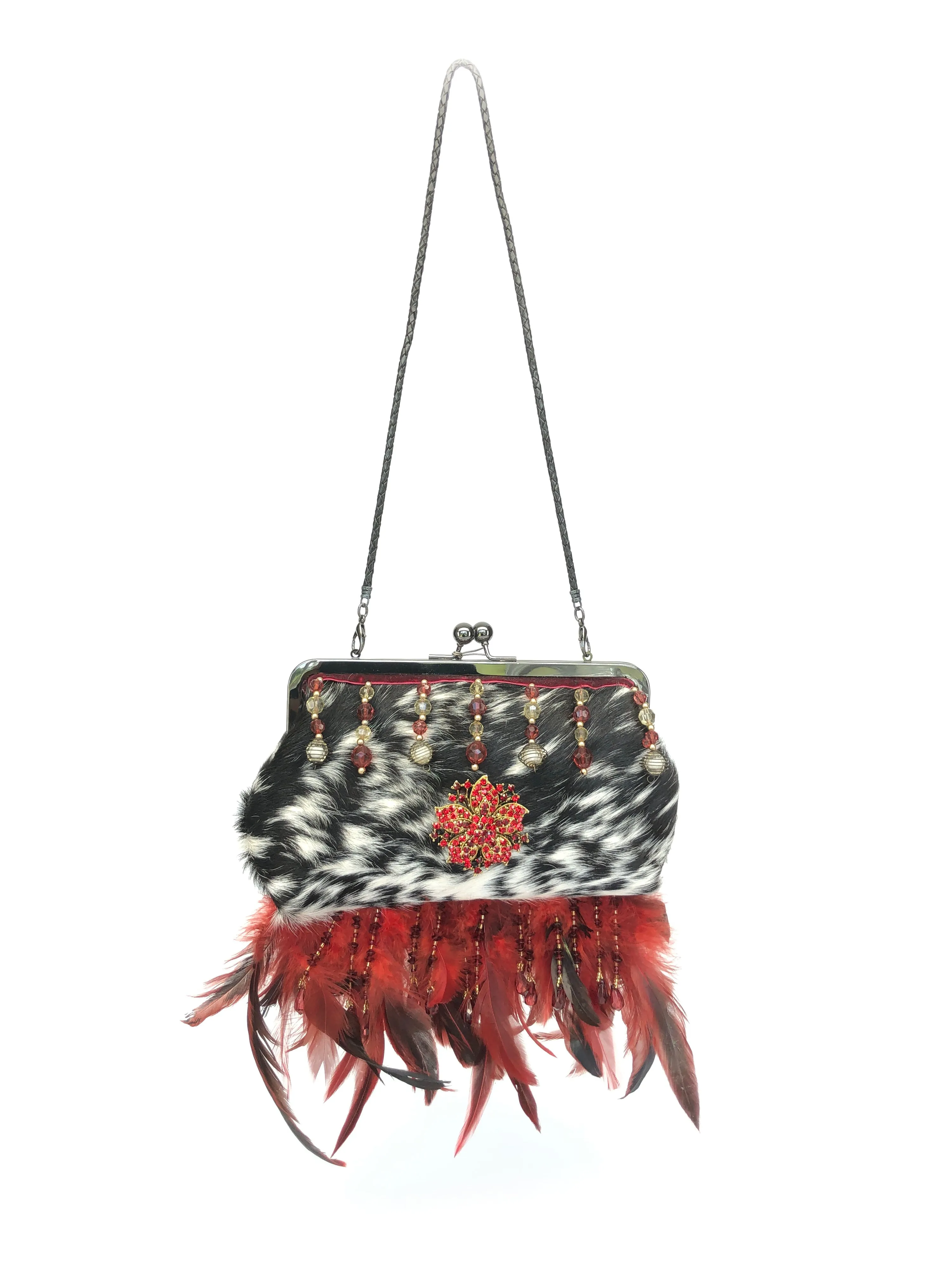 Evening Bag, Designer - The Feather Peak V