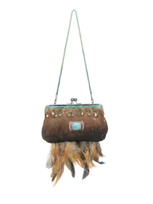 Evening Clutch Bag - The Feather Peak IV