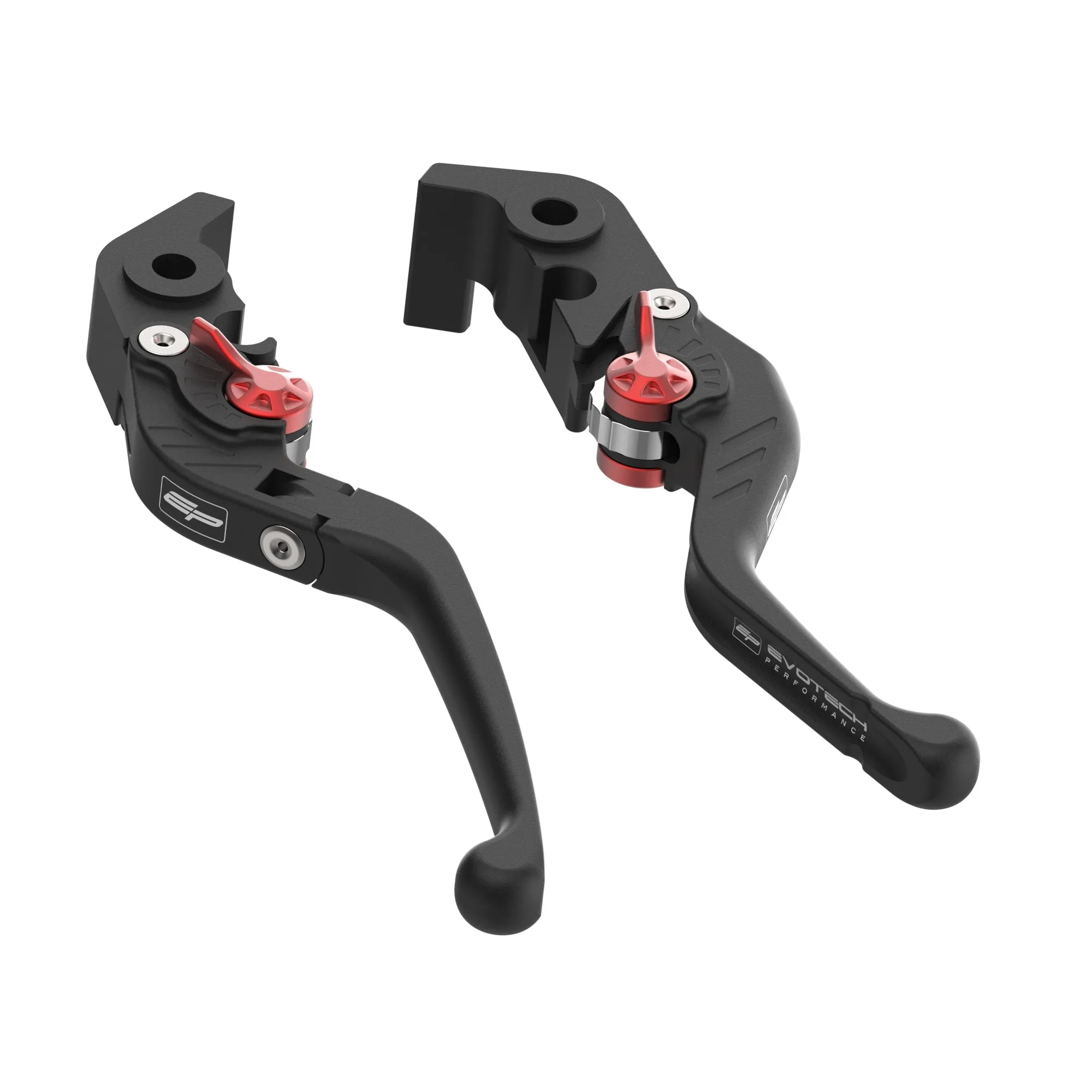Evotech Evo Folding Clutch and Short Brake Lever Set - Ducati Multistrada 1260 Enduro Pro  (2019)