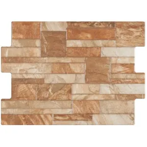 Fachaleta Elba Cobre 36X50 "A" (1.32Mts) Samboro