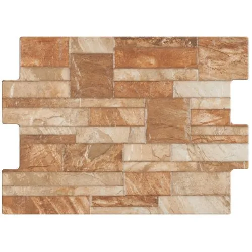 Fachaleta Elba Cobre 36X50 "A" (1.32Mts) Samboro