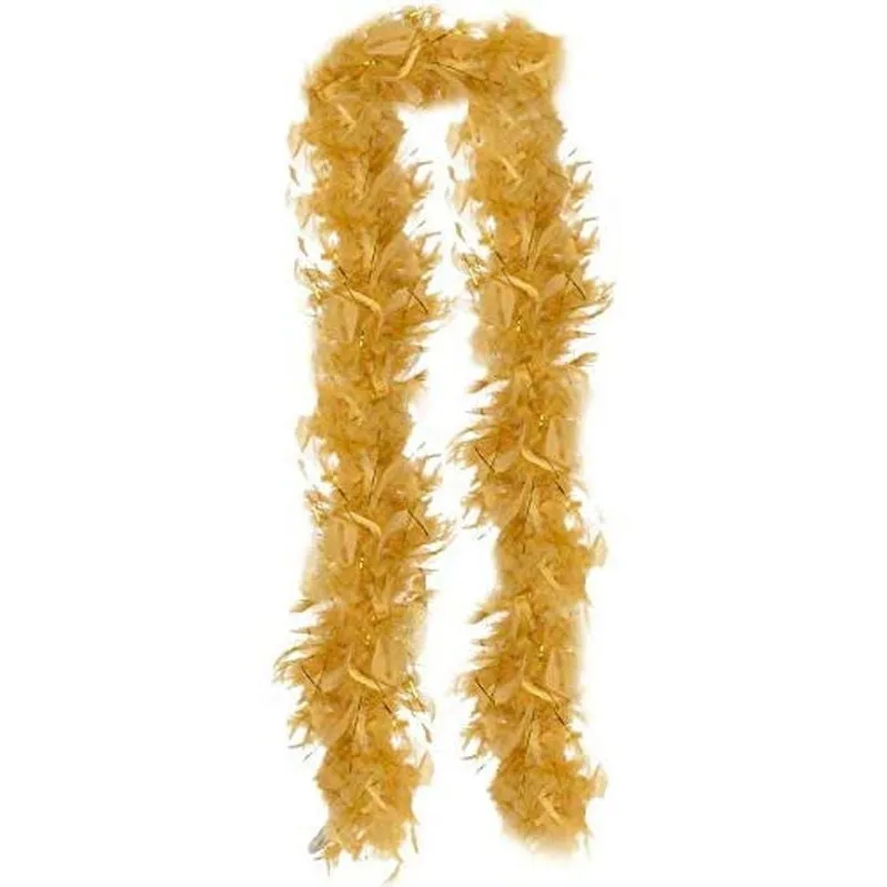 Feather Boa Gold