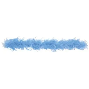 Feather Boa Light Blue
