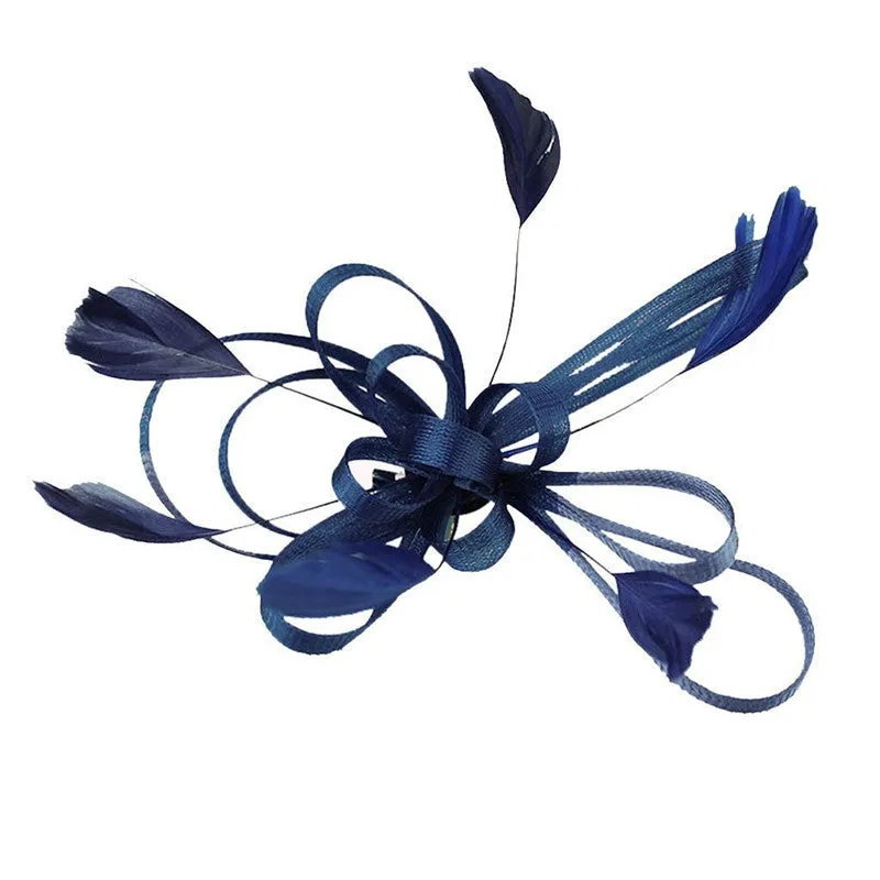 Feather Fascinator Hair Clip