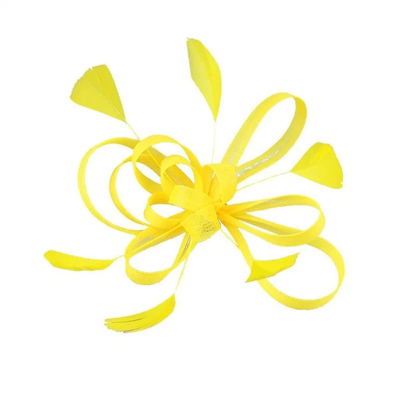 Feather Fascinator Hair Clip