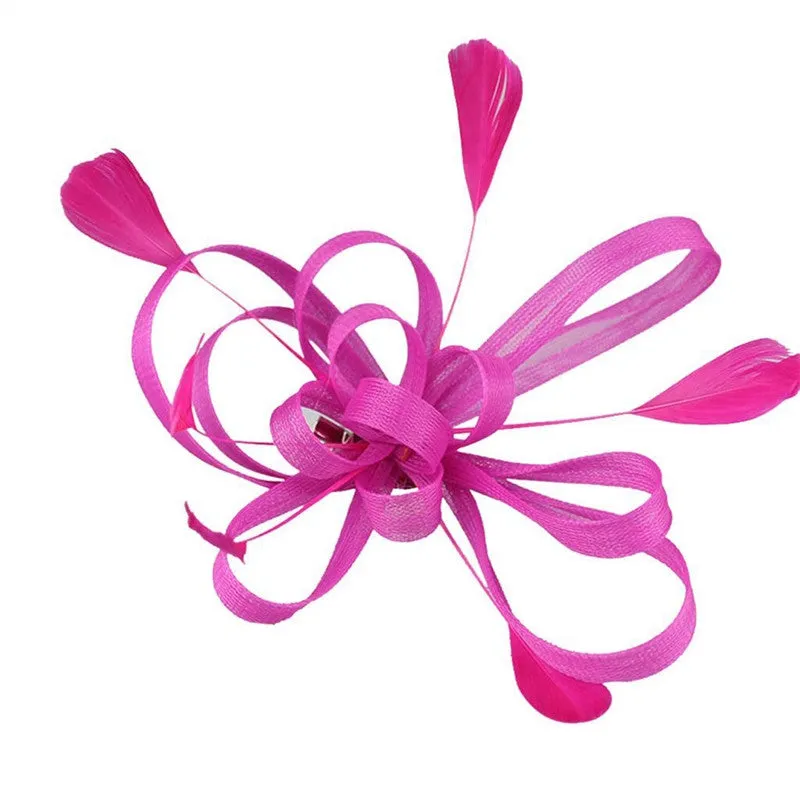 Feather Fascinator Hair Clip