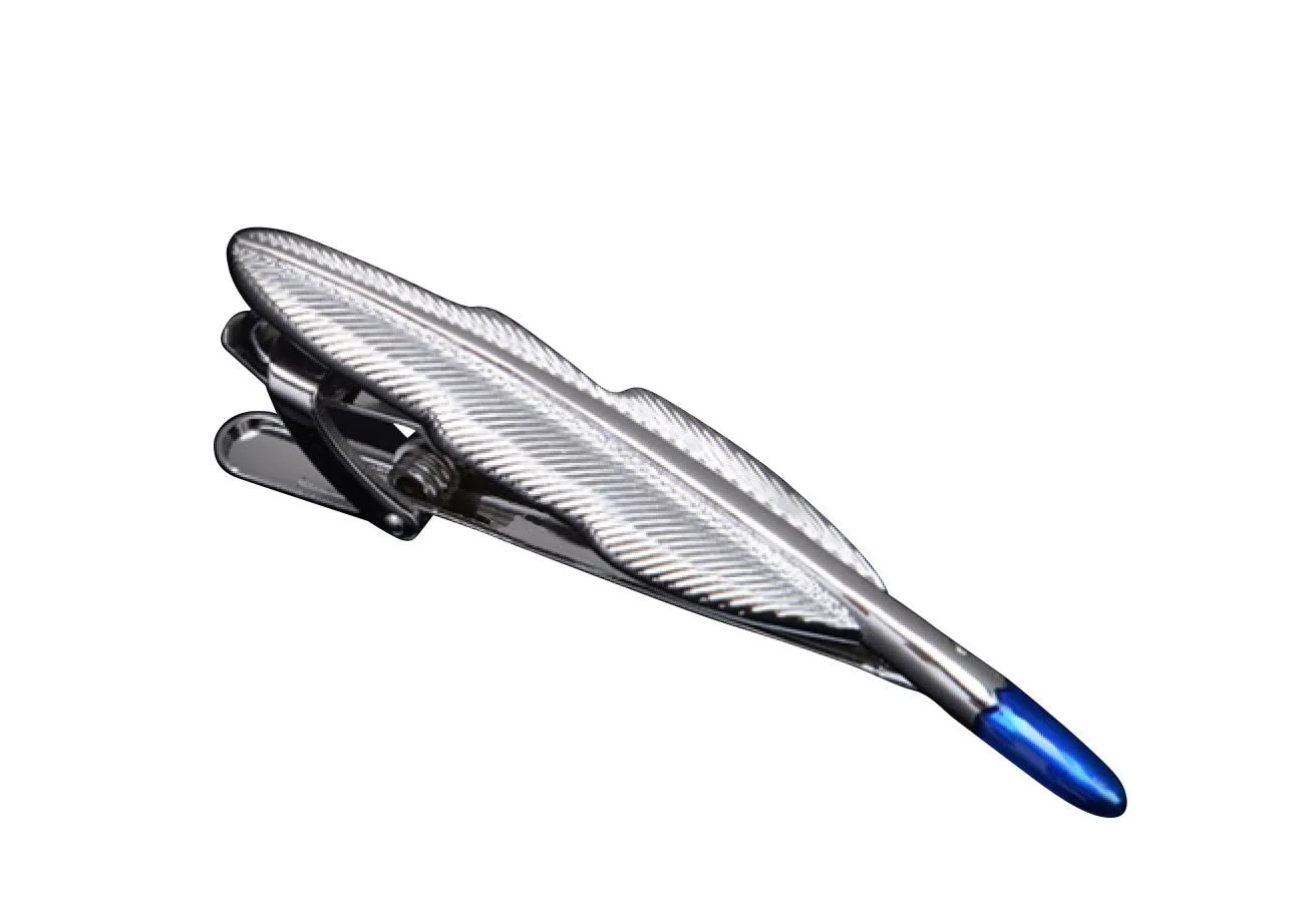 Feather Tie Clip Pen Author