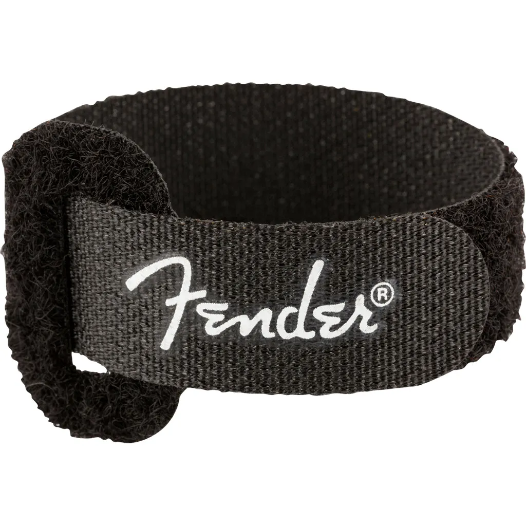 Fender 7" Velcro Cable Ties - 3 Black 3 Brown