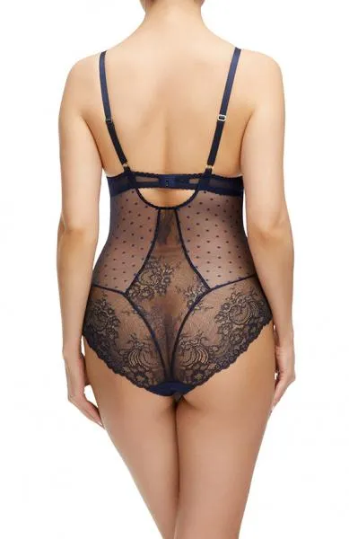 Fiamma Bodysuit - Navy -