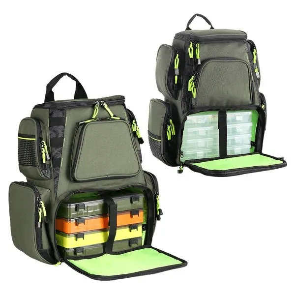 Fishez™ Waterproof Fishing Backpack for Tackles & Lure Box