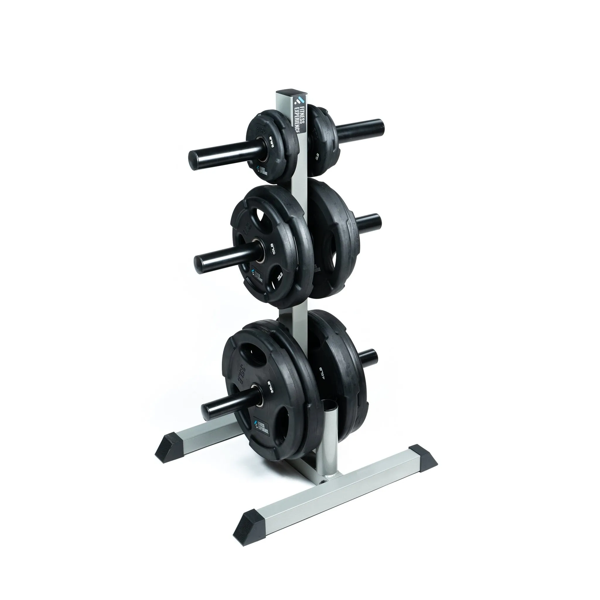 Fitway Olympic Plate Tree with 2 Bar Holder