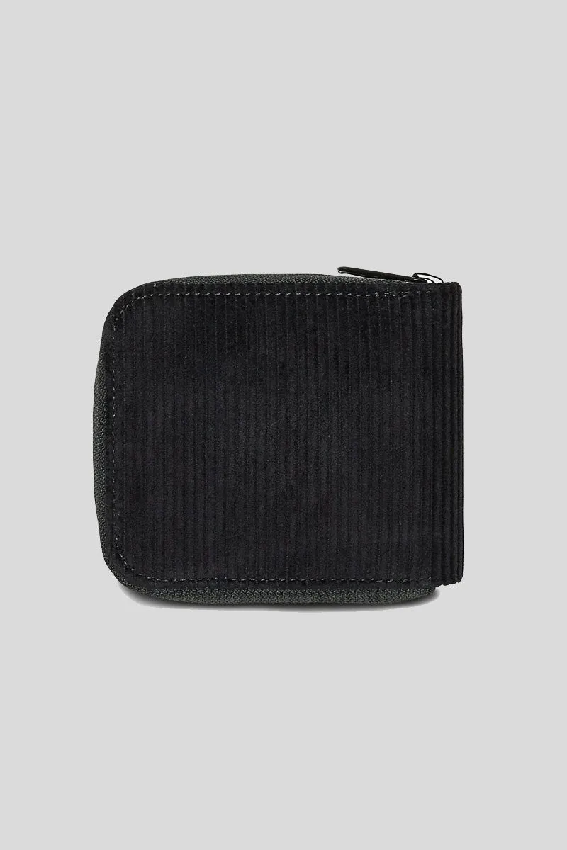 Flint Zip Wallet - Black