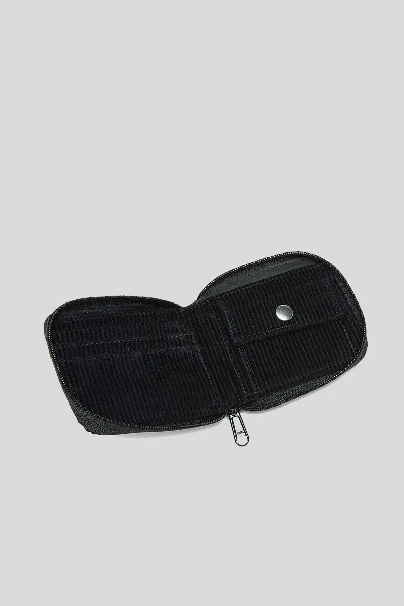 Flint Zip Wallet - Black