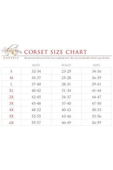 Flirty 3 PC Dark Angel Corset Romper Costume