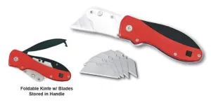 Folding Snap-Lock Utility Knife AMPRO T23210