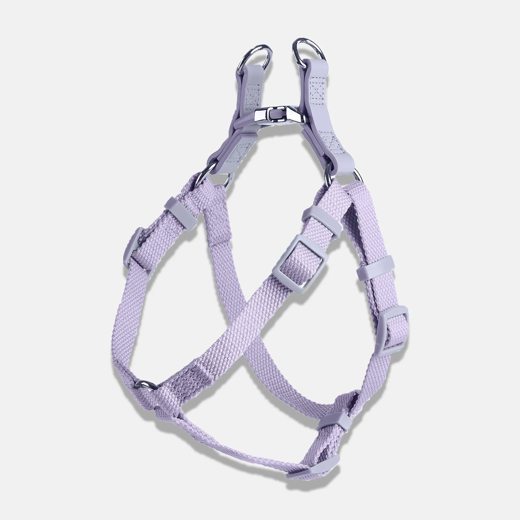 Fresh Lilac Dog Collar, Harness & Lead Set