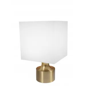 Frosted Block Finial for 1-1/8" Rod