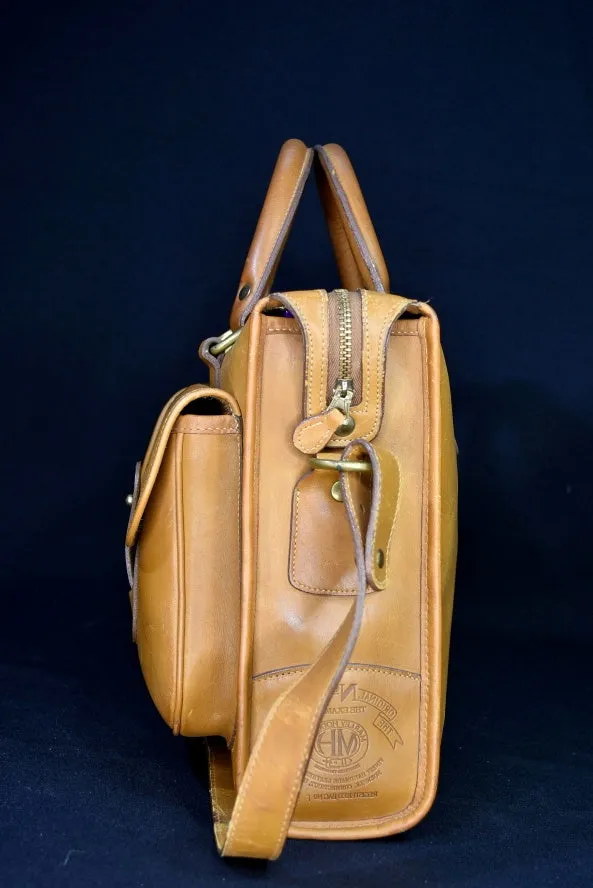 Ghurka Marley Hodgson 1983 Examiner No. 5 Saddle British Tan Leather