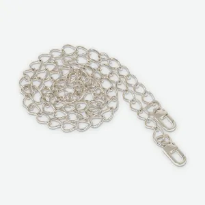 GiGi’s Chain-link Shoulder/Crossbody Strap - Silver