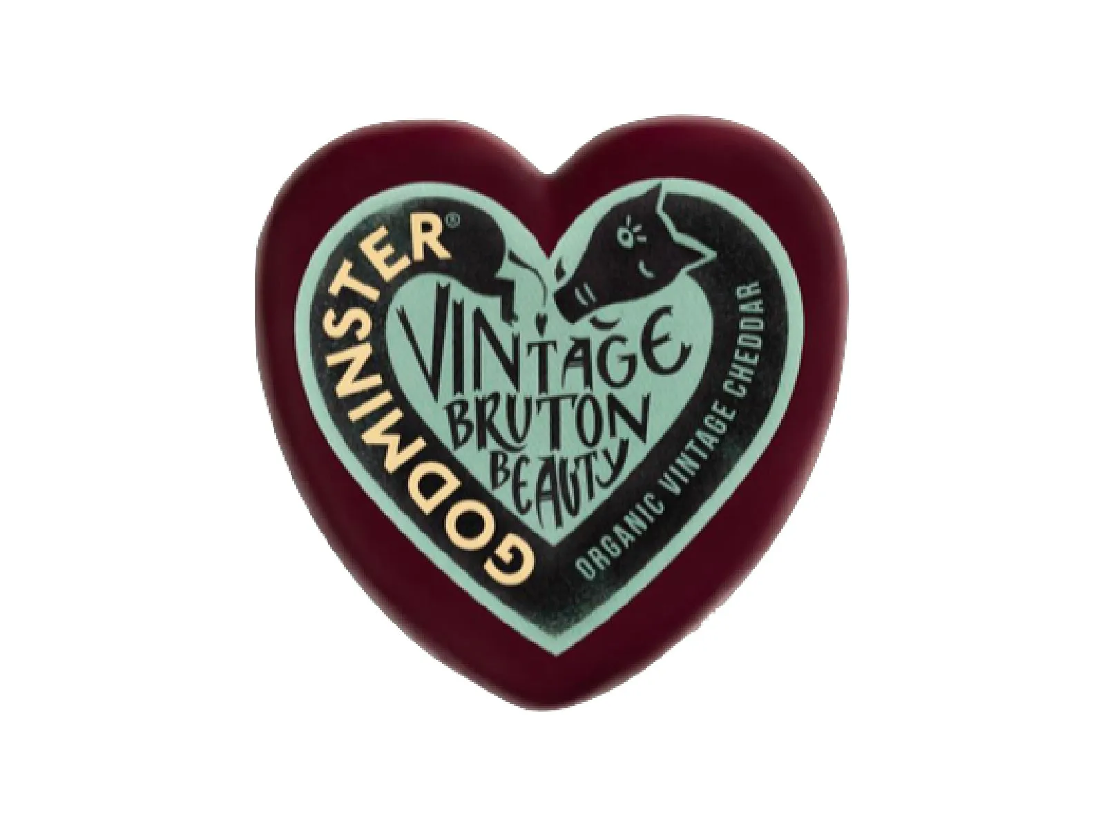 Godminster Vintage Organic Cheddar Heart