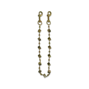 Gold Dice Wallet Chain - No Stones
